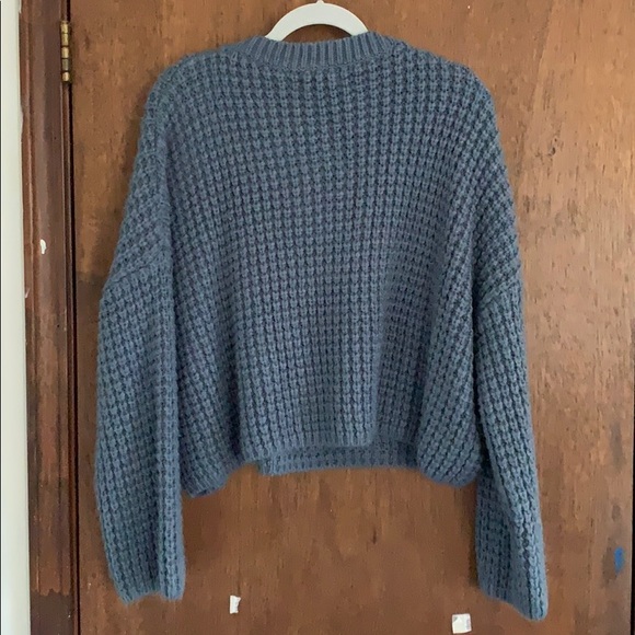 L.A. Hearts Medium blue knit sweater - Picture 3 of 3